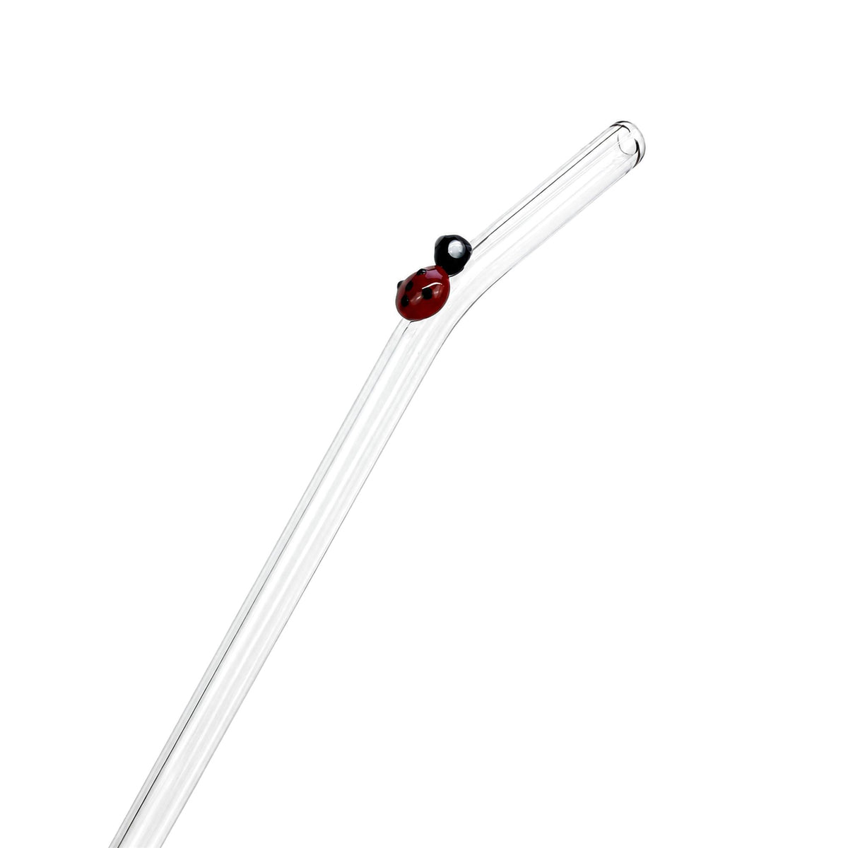 Bee & Ladybug Glass Straw