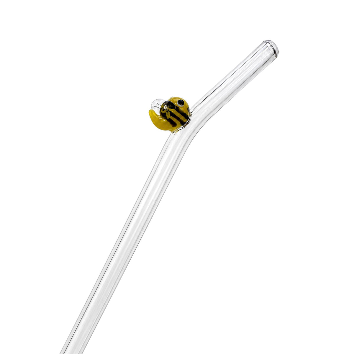 Bee &amp; Ladybug Glass Straw