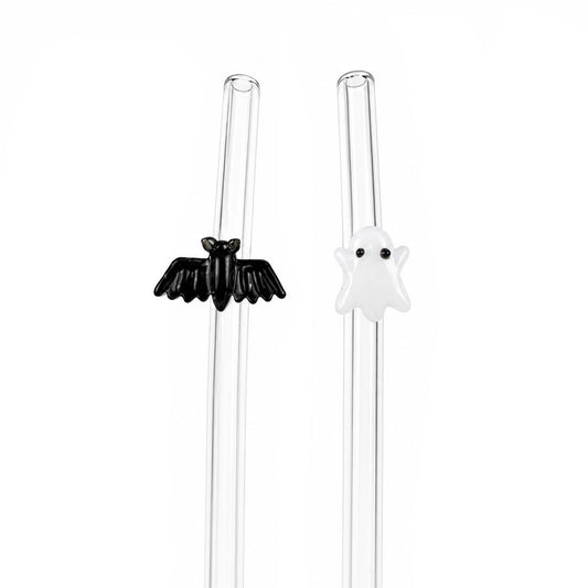 Halloween Glass Straw