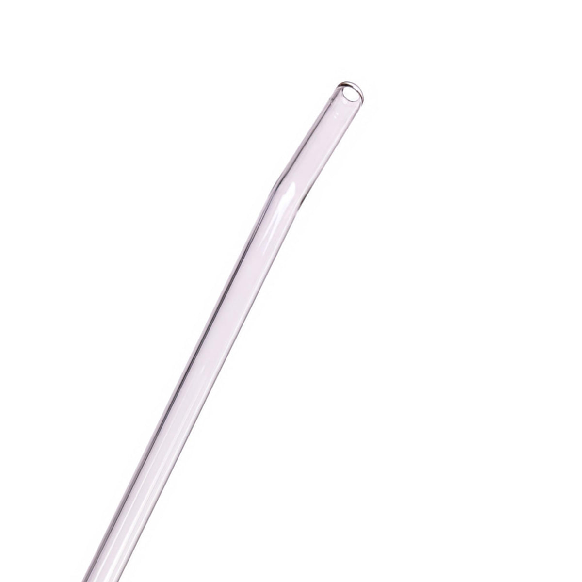 Colored Bent Glass Straw