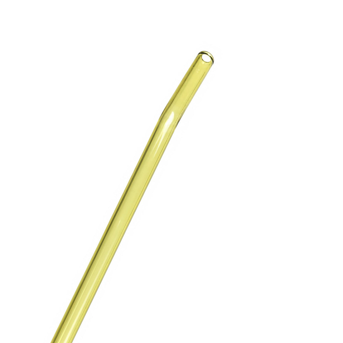 Colored Bent Glass Straw