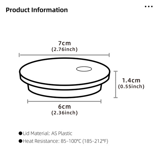AS Plastic Cup Lid