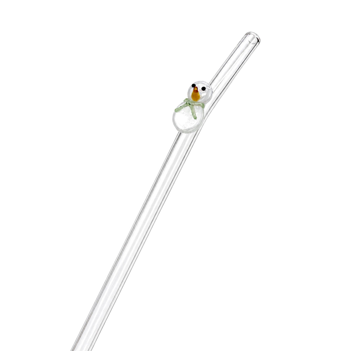 Christmas Glass Straw
