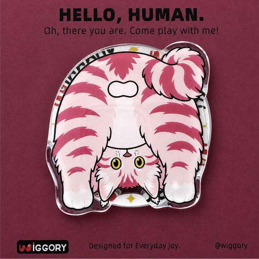 Pink Maine Coon Magnetic Phone Stand