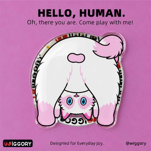 Pink Ragdoll Cat Magnetic Phone Stand